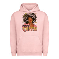 Pigment Salmon black queen Urban Hoodie - MaliasSmallBusiness