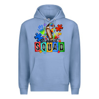Colony Blue american football support squad autism Premium Hoodie - Zillion Design Studio