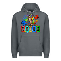 Rock american football support squad autism Premium Hoodie - Zillion Design Studio