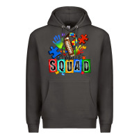 Smoke american football support squad autism Premium Hoodie - Zillion Design Studio