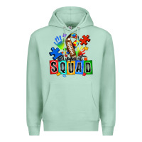Seafoam american football support squad autism Premium Hoodie - Zillion Design Studio