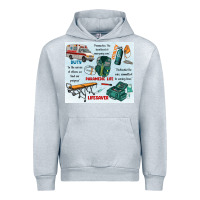 Heather Grey paramedic life Urban Hoodie - MaliasSmallBusiness