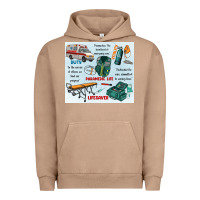 Pigment Burro paramedic life Urban Hoodie - MaliasSmallBusiness
