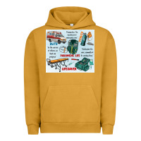 Pigment Peanut Butter paramedic life Urban Hoodie - MaliasSmallBusiness