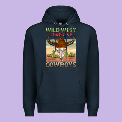 Premium Hoodie wild west long live cowboys