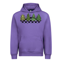 Tulip christmas checkered trees Urban Hoodie - MaliasSmallBusiness