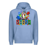 Colony Blue baseball support squad autism Premium Hoodie - Zillion Design Studio