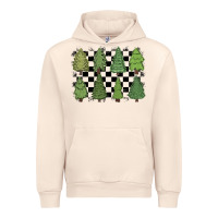 Sandshell checkered trees Urban Hoodie - MaliasSmallBusiness