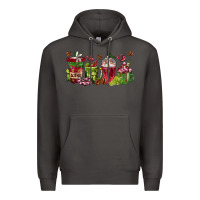 Smoke wine coffee cups Premium Hoodie - texasbilliewilder