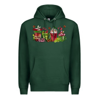 Sports Green wine coffee cups Premium Hoodie - texasbilliewilder