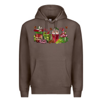 Coffee wine coffee cups Premium Hoodie - texasbilliewilder
