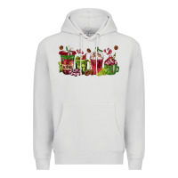 Dove Grey wine coffee cups Premium Hoodie - texasbilliewilder