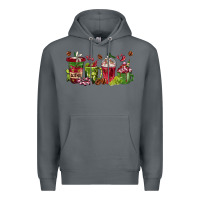 Rock wine coffee cups Premium Hoodie - texasbilliewilder