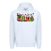 White wine coffee cups Premium Hoodie - texasbilliewilder