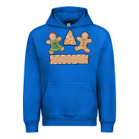 Cobalt gingerbread christmas Urban Hoodie - MaliasSmallBusiness