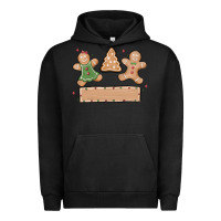 Pigment Black gingerbread christmas Urban Hoodie - MaliasSmallBusiness