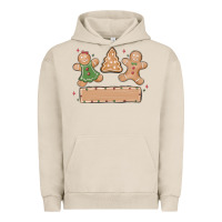 Pigment French Oak gingerbread christmas Urban Hoodie - MaliasSmallBusiness