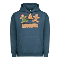 Pigment Midnight Navy gingerbread christmas Urban Hoodie - MaliasSmallBusiness