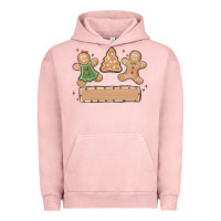 Pigment Salmon gingerbread christmas Urban Hoodie - MaliasSmallBusiness