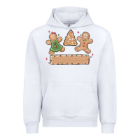 White gingerbread christmas Urban Hoodie - MaliasSmallBusiness