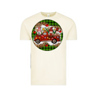 Vintage Arctic christmas gnomes truck Vintage Tee - Artiststas