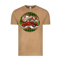Vintage Camel christmas gnomes truck Vintage Tee - Artiststas