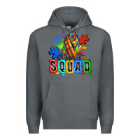 Rock basketball support squad autism Premium Hoodie - Zillion Design Studio
