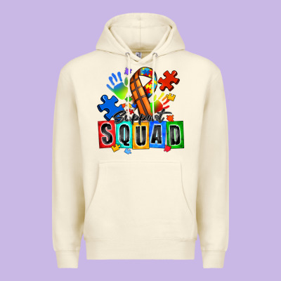 Basketball Support Squad Autism Premium Hoodie Designed By Zillion Design Studio