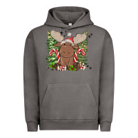 Pigment Tornado christmas reindeer Urban Hoodie - MaliasSmallBusiness