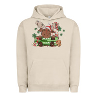 Pigment French Oak christmas reindeer Urban Hoodie - MaliasSmallBusiness