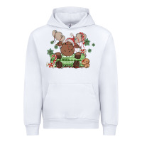 White christmas reindeer Urban Hoodie - MaliasSmallBusiness