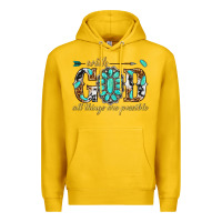 Lemon with god all things are possible with gemstone Premium Hoodie - texasbilliewilder