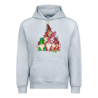 Heather Grey christmas tree Urban Hoodie - MaliasSmallBusiness