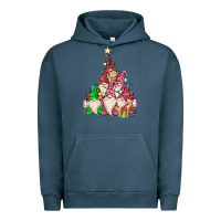 Pigment Midnight Navy christmas tree Urban Hoodie - MaliasSmallBusiness