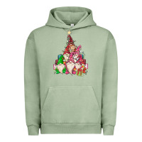 Pigment Oil Green christmas tree Urban Hoodie - MaliasSmallBusiness