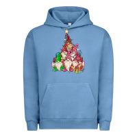 Pigment Pebble Blue christmas tree Urban Hoodie - MaliasSmallBusiness