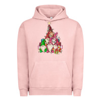 Pigment Salmon christmas tree Urban Hoodie - MaliasSmallBusiness
