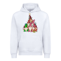 White christmas tree Urban Hoodie - MaliasSmallBusiness