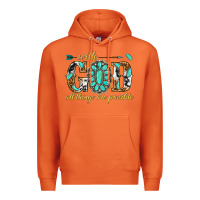 Carrot with god all things are possible with gemstone Premium Hoodie - texasbilliewilder
