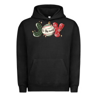 Pigment Black joy to the world Urban Hoodie - MaliasSmallBusiness