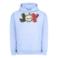Pigment Grape Ice joy to the world Urban Hoodie - MaliasSmallBusiness