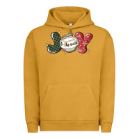 Pigment Peanut Butter joy to the world Urban Hoodie - MaliasSmallBusiness