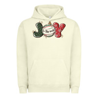Pigment Pistachio joy to the world Urban Hoodie - MaliasSmallBusiness