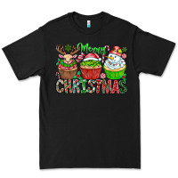 Black Merry Christmas Premium Tee - CowhideDigitalArt