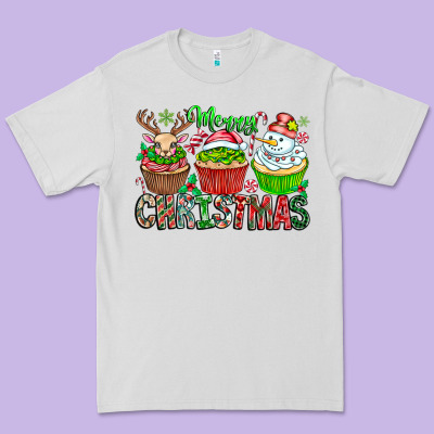 Merry Christmas Premium Tee Designed By Cowhidedigitalart