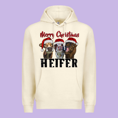 Premium Hoodie Merry Christmas Heifers