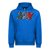 Cobalt joy christmas lights Urban Hoodie - MaliasSmallBusiness