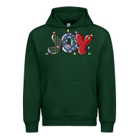 Foreset Green joy christmas lights Urban Hoodie - MaliasSmallBusiness