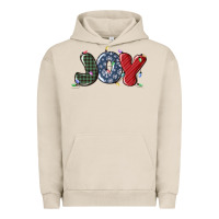 Pigment French Oak joy christmas lights Urban Hoodie - MaliasSmallBusiness