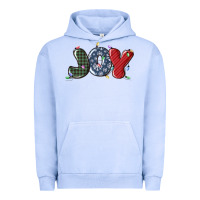 Joy Christmas Lights Urban Hoodie | Teevron